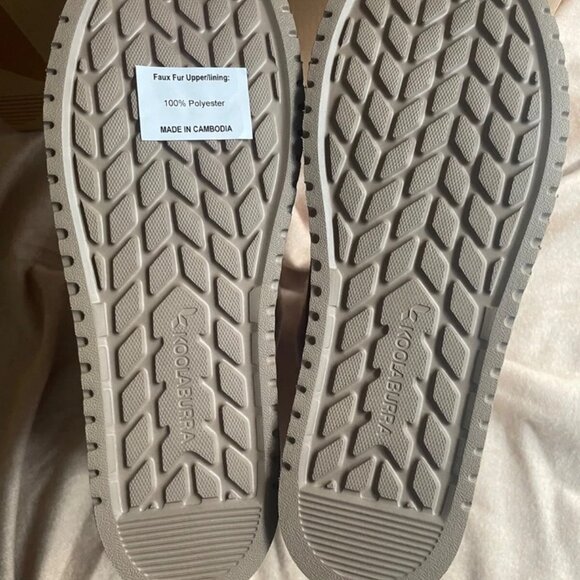 NEW KOOLABURRA BY UGG AUBREI SHORT CHESTNUT SUEDE FUR WOMEN'S BOOTS SIZE US 9 - Picture 7 of 13